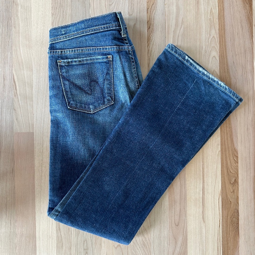 Citizens of Humanity Ingrid #002 Low Waist Flare Jeans